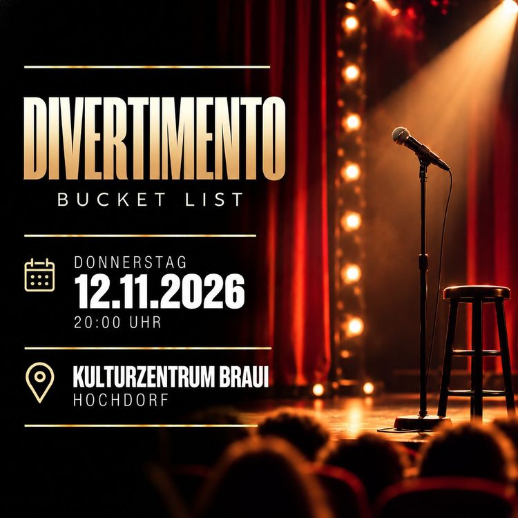 CabaretDuo Divertimento – Bucket List (12.11.2026)