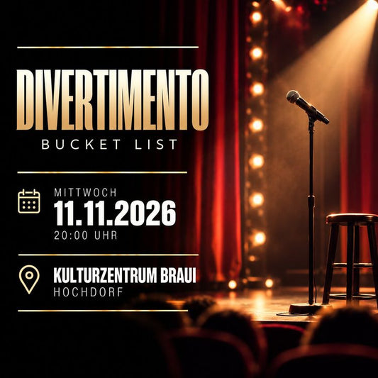 CabaretDuo Divertimento – Bucket List (11.11.2026)